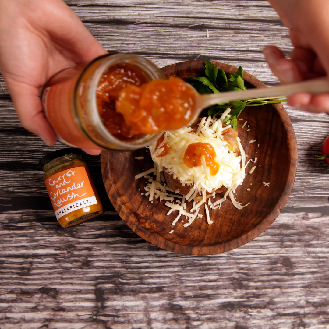 What a Pickle! Carrot and Coriander Relish