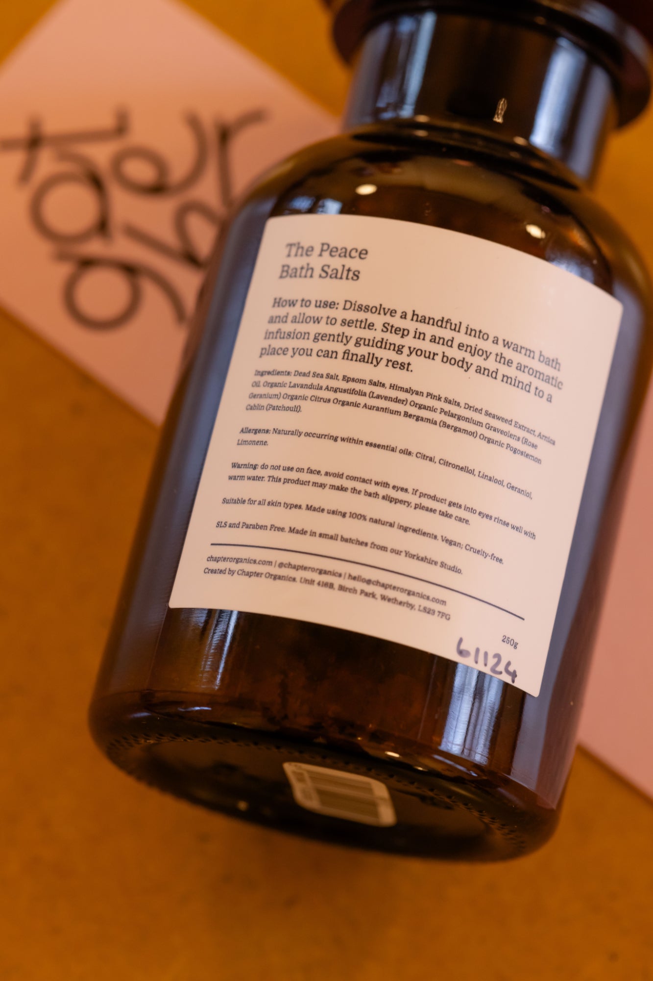 Chapter Organics - The Peace Bath Salts