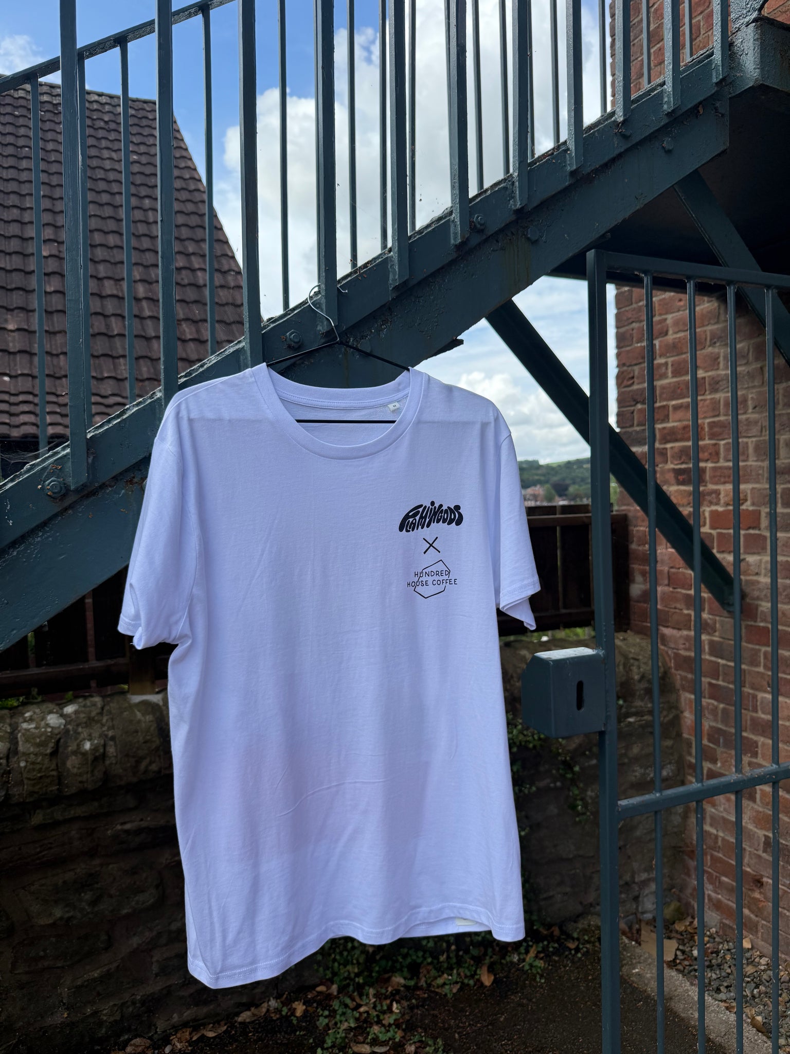 FLAMINGODS x HUNDRED HOUSE COFFEE Tee.