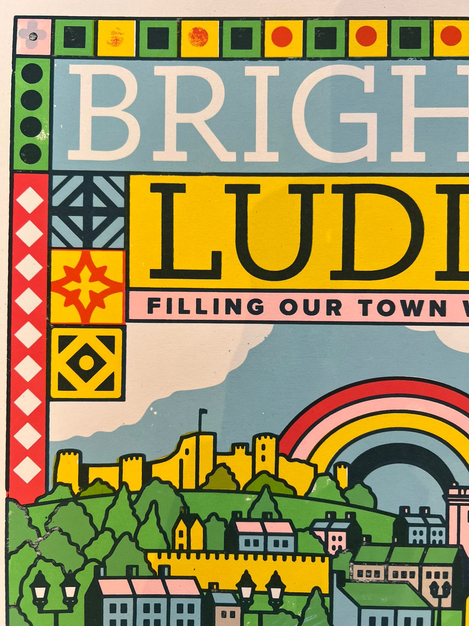 Brighter Ludlow Screenprint