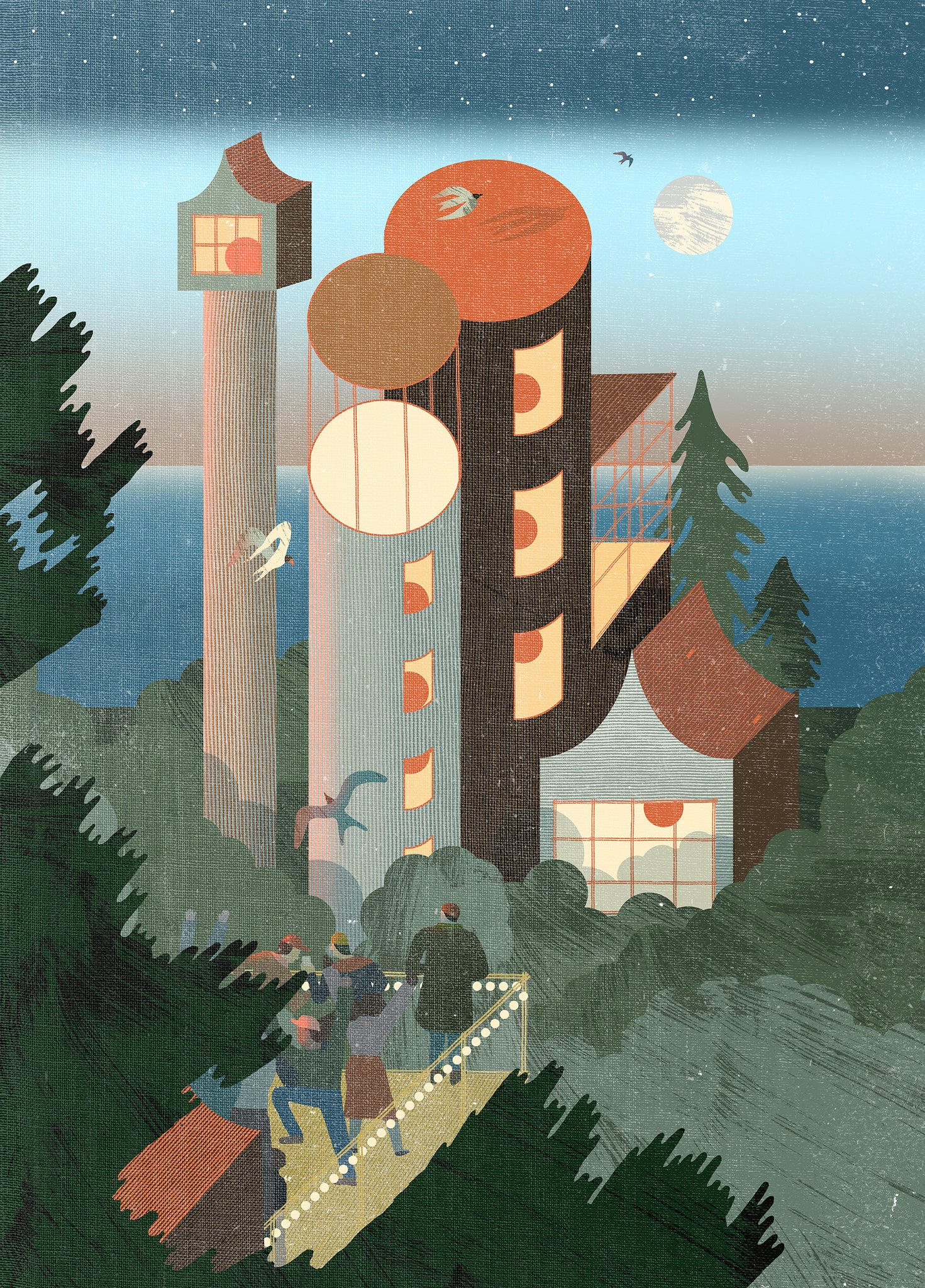 Illustration + RISO with Nicholas Stevenson – Gather