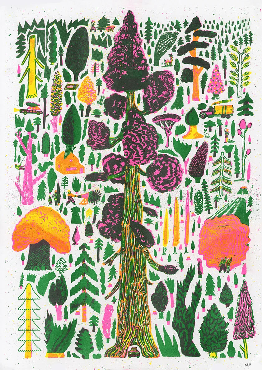 Riso printing workshop with Nicholas Stevenson